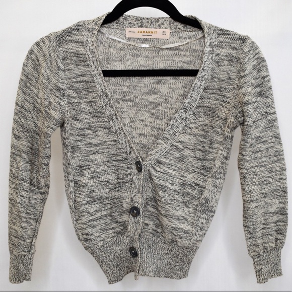 Zara Knit crop Sweater - Picture 1 of 4